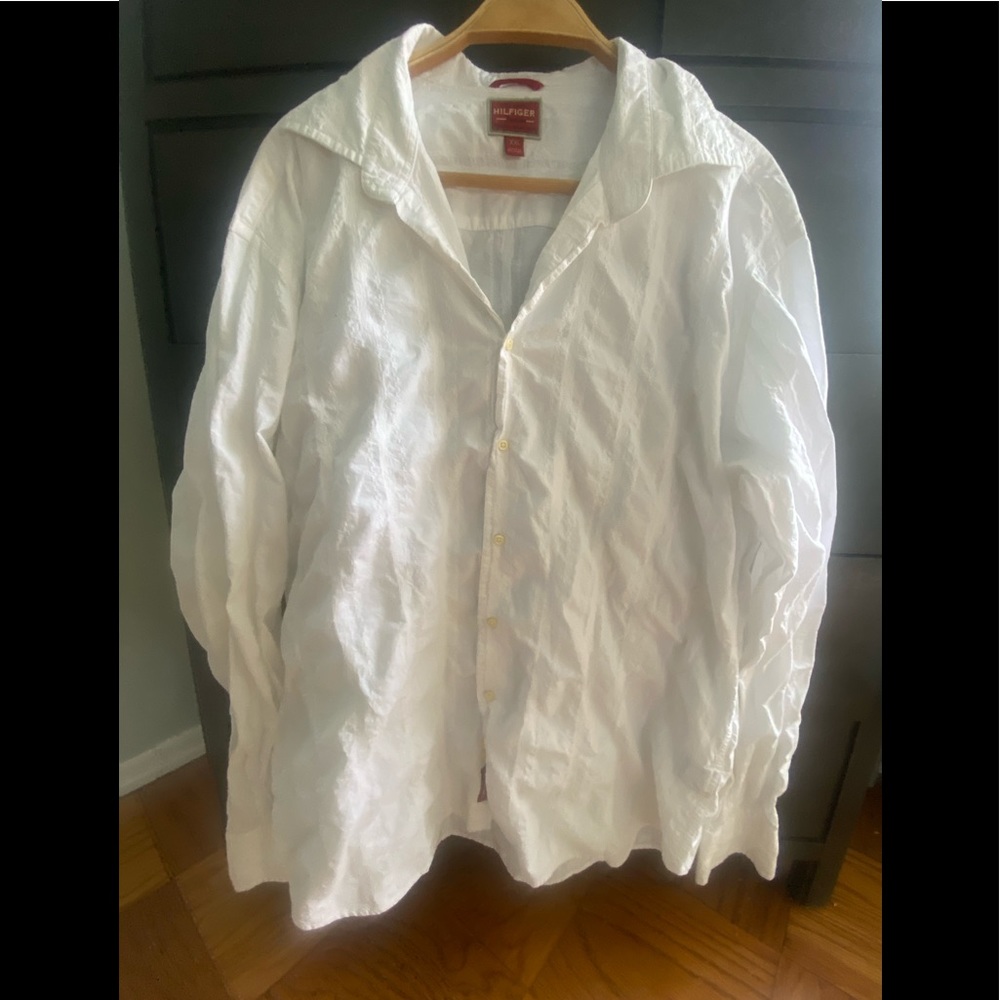 Tommy Hilfiger  wrinkle long sleeve shirt 🔥🔥🔥🔥